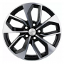 Легковой диск Khomen Wheels KHW1703 7x17 5x112 ET43 57,1 Black-FP